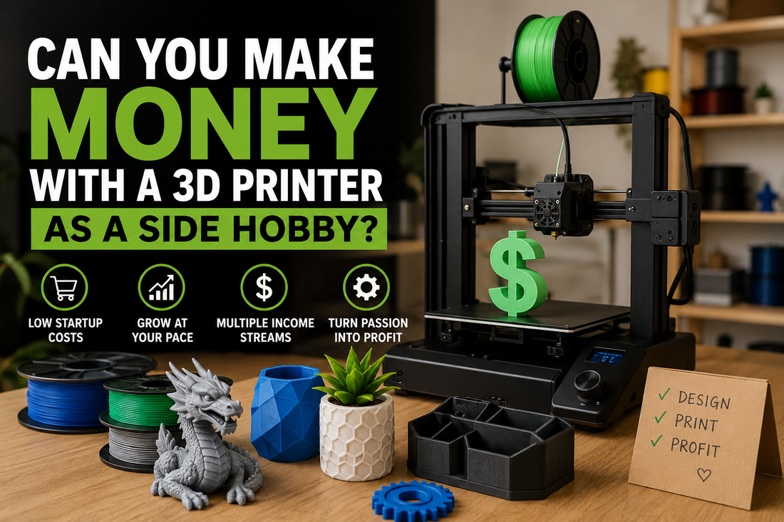 Can You Make Money With a 3D Printer as a Side Hobby?