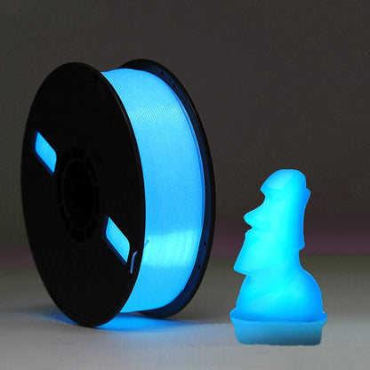 PLA Luminous - Blue Filament 1.75mm - FilamentHub