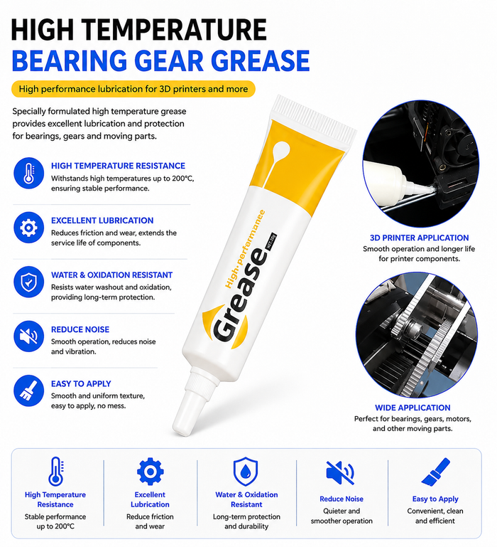 3D Printer Grease - Lead Screw & Z-Axis 20g