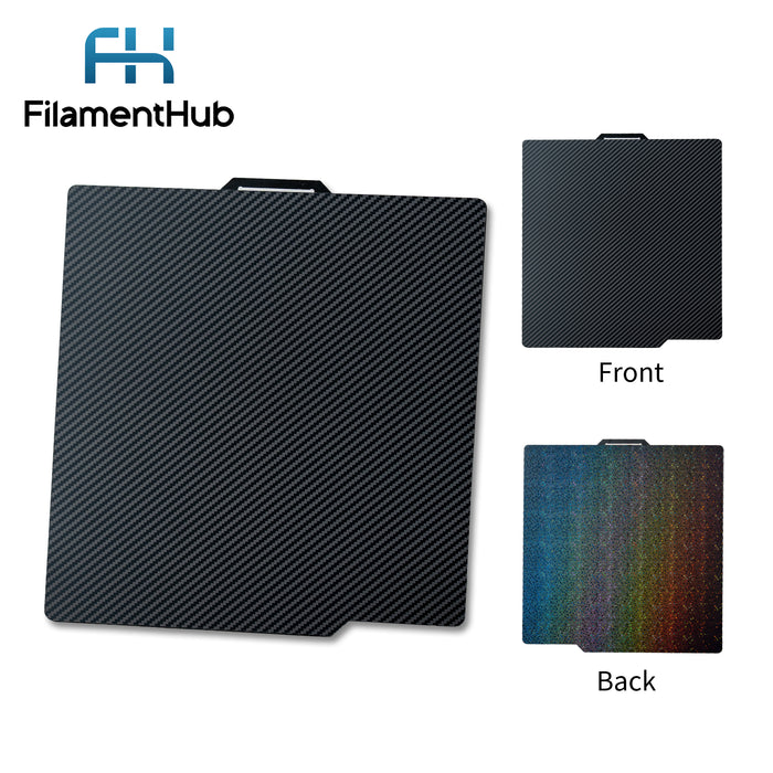 Galaxy PEY & Carbon Fibre PET Build Plate for Bambu Lab