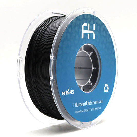 ABS Matte Black FilamentHub Spool 1.75mm 1kg 3d printer filament