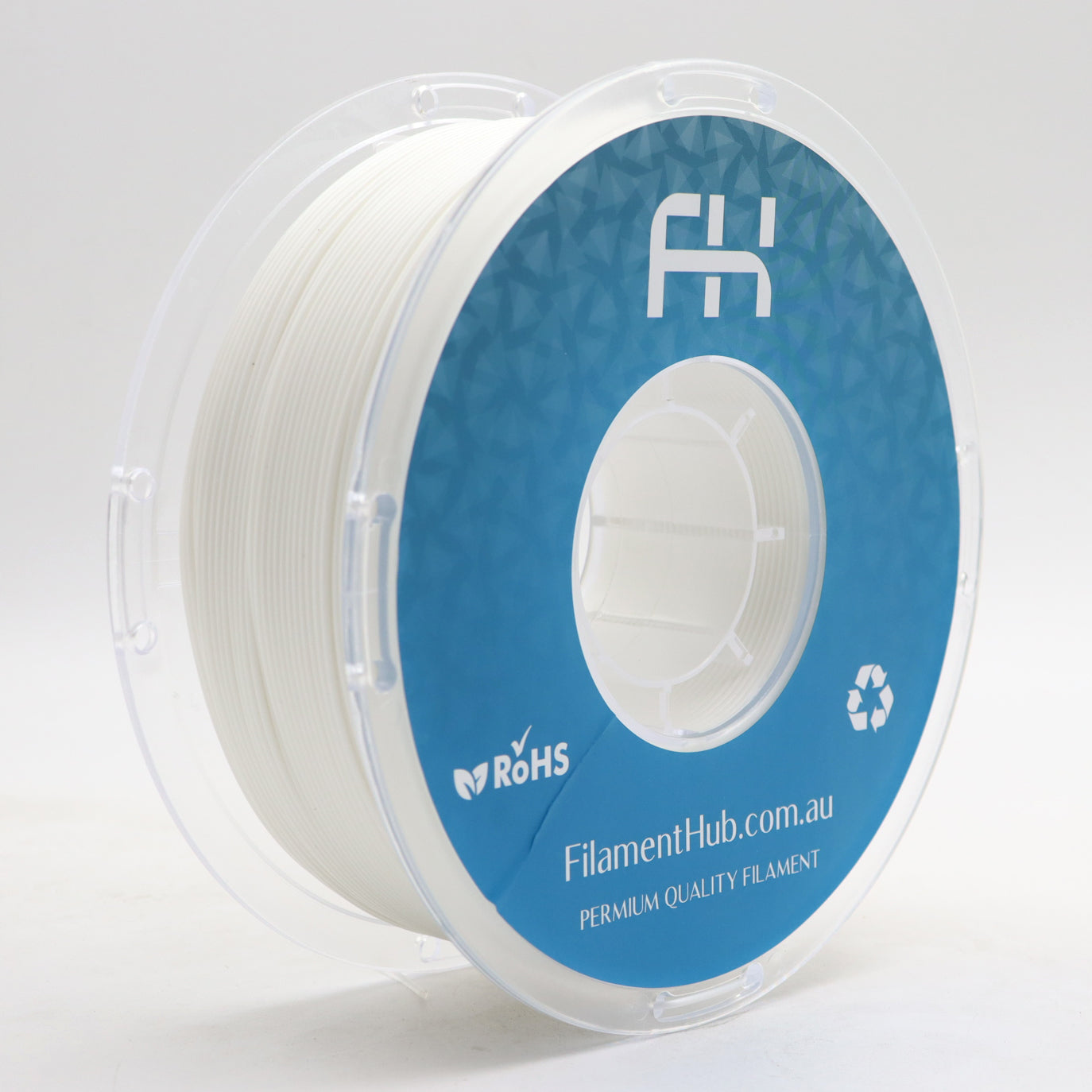 ABS White FilamentHub Spool 1.75mm 1kg 3d printer filament