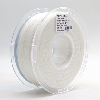 ABS White FilamentHub Spool 3d printer filament label