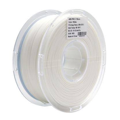 ABS White FilamentHub Spool 1.75mm 1kg 3d printer filament label