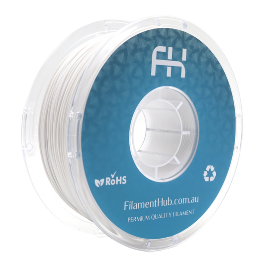 ASA White FilamentHub Spool 1.75mm 1kg 3d printer filament