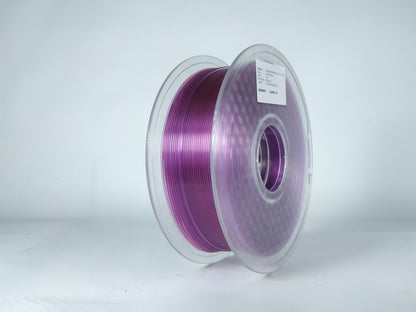 PLA Transparent - Aurora Purple Filament 1.75mm - FilamentHub
