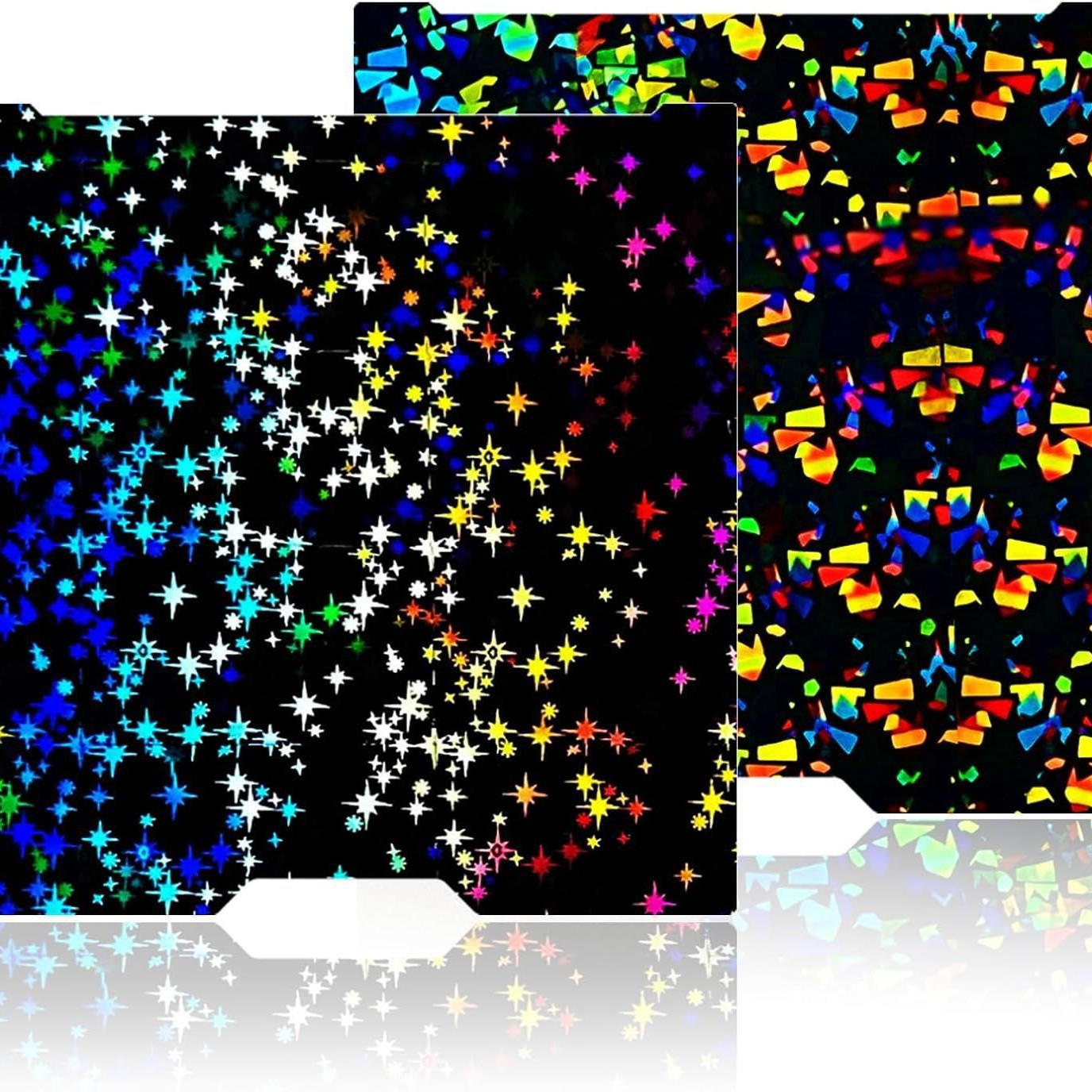 Bambu Plate H2 build plate with PEF Flake and PEF Star surfaces for improved 3D print adhesion and easy part removal on Bambu Lab printers
