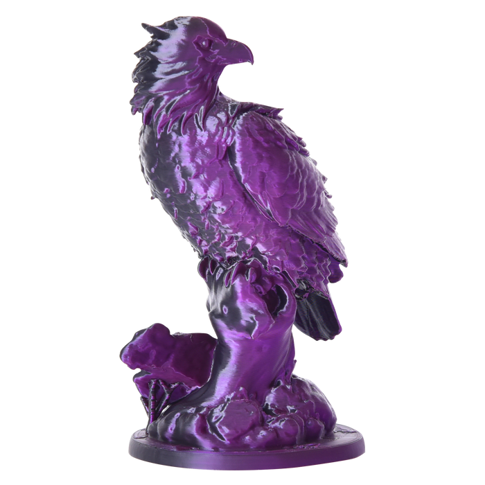 PLA Dual Silk - Black / Purple
