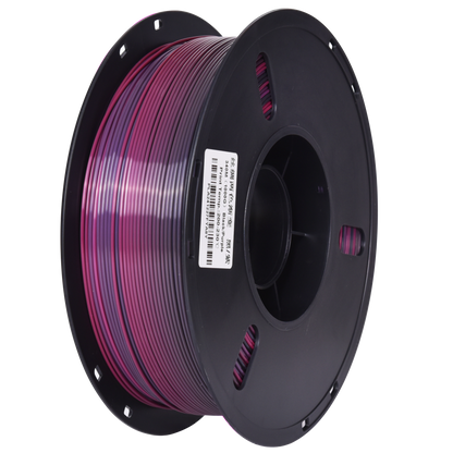 PLA Silk Rainbow - Black / Purple