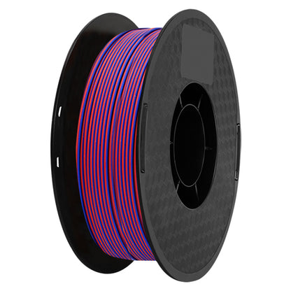PLA Matte Dual - Blue / Red Filament 1.75mm - FilamentHub