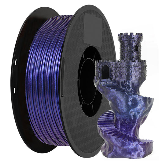 PLA Shiny Gradient - Black / Blue