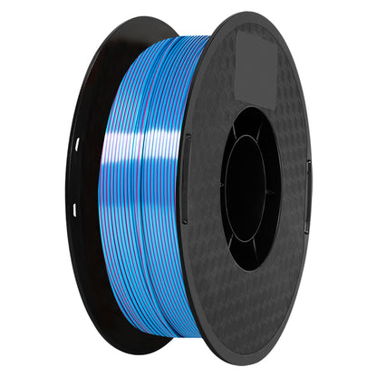 PLA Dual - Blue / Rose Red Filament 1.75mm - FilamentHub