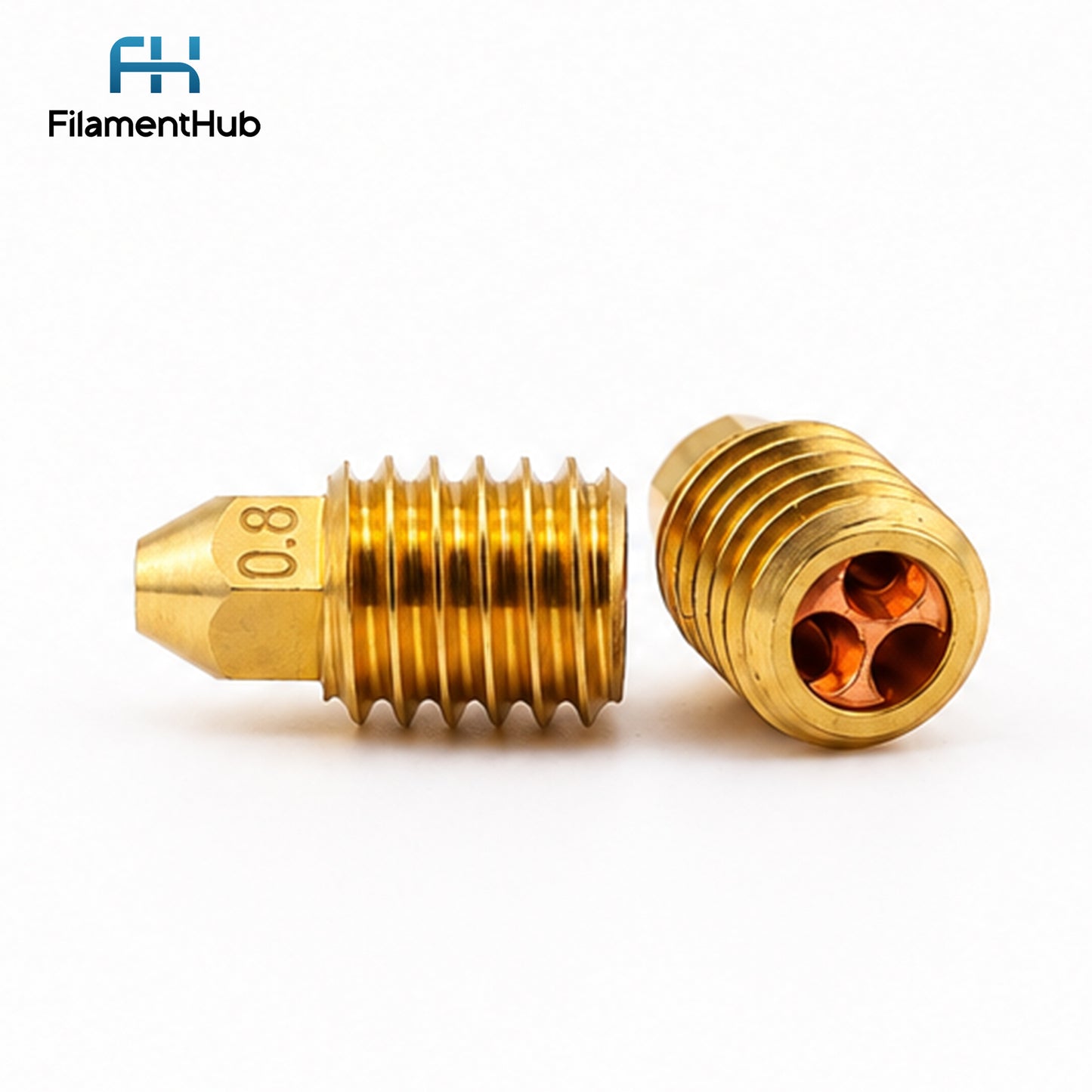 CHT Brass Hot End Nozzle 3D printer part for repairs and upgrades