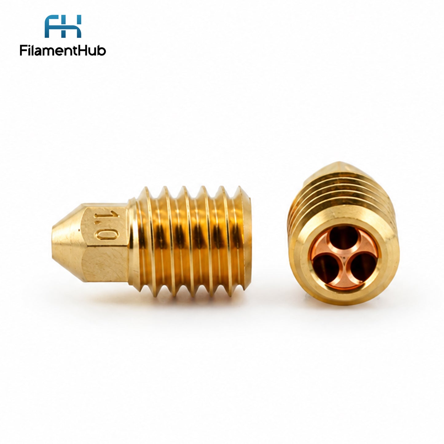 CHT Brass Hot End Nozzle 3D printer part for repairs and upgrades