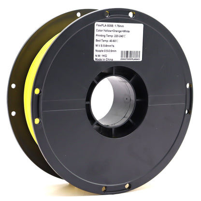 FPLA Pro - Yellow / Orange / White Filament 1.75mm - FilamentHub