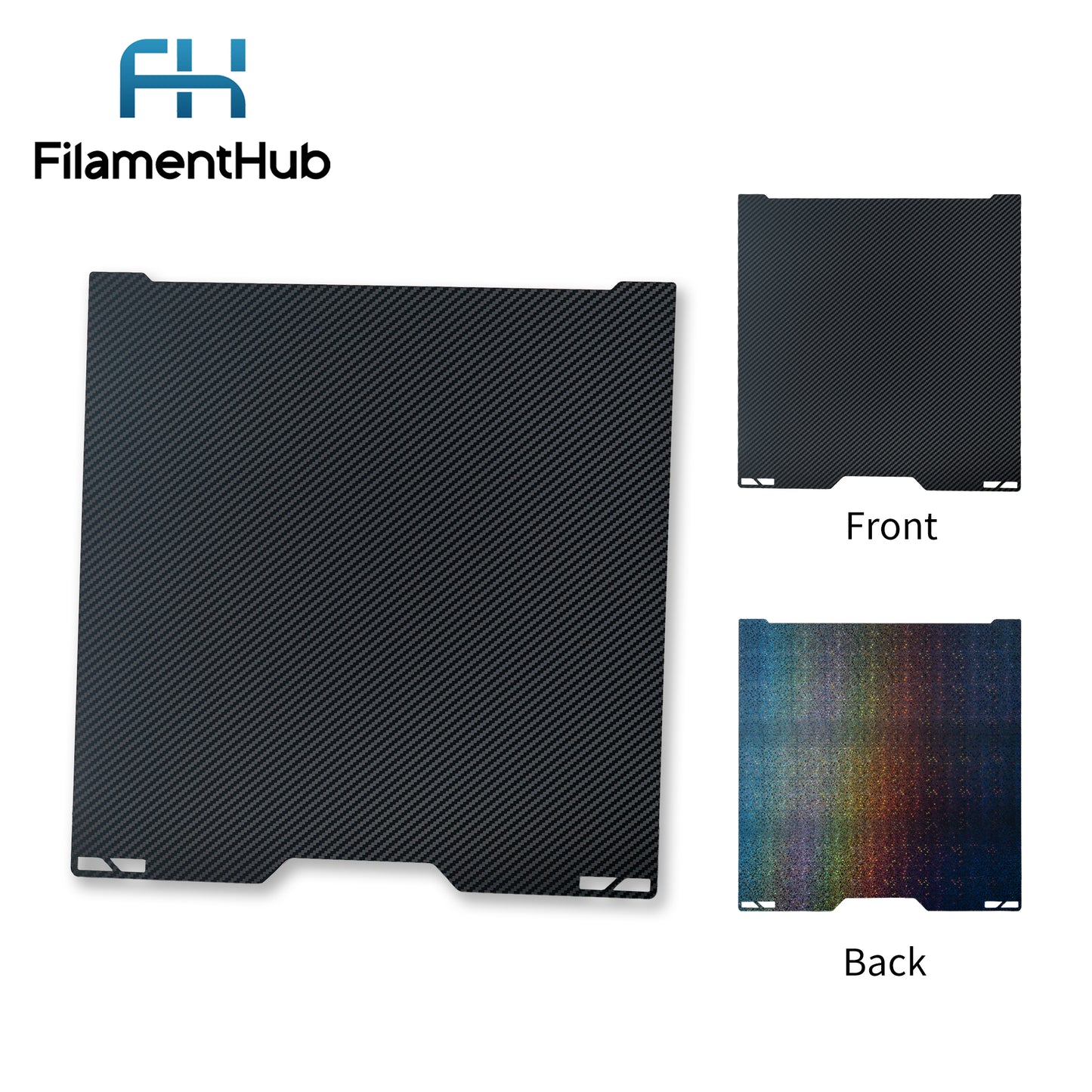 Galaxy PEY & Carbon Fibre PET Build Plate for Bambu Lab