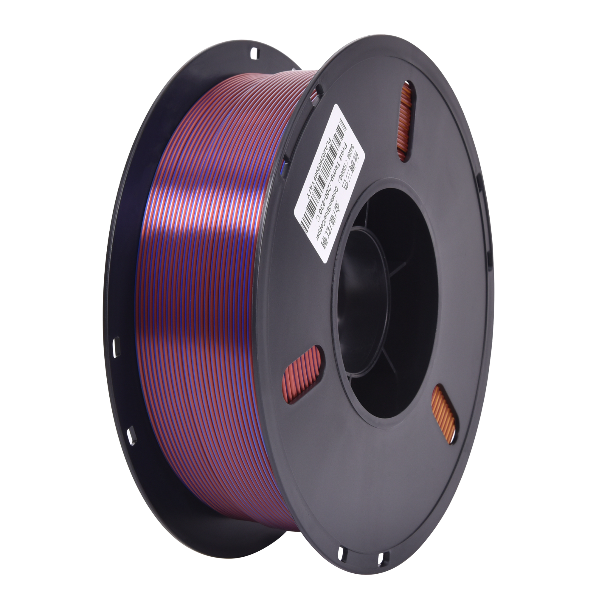 PLA Tri Colour Filament | Tricolor Silk PLA Australia – FilamentHub
