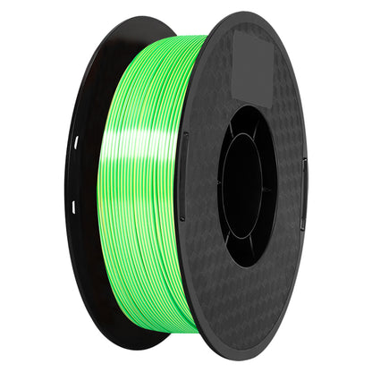 PLA Dual - Green / Yellow Filament 1.75mm - FilamentHub