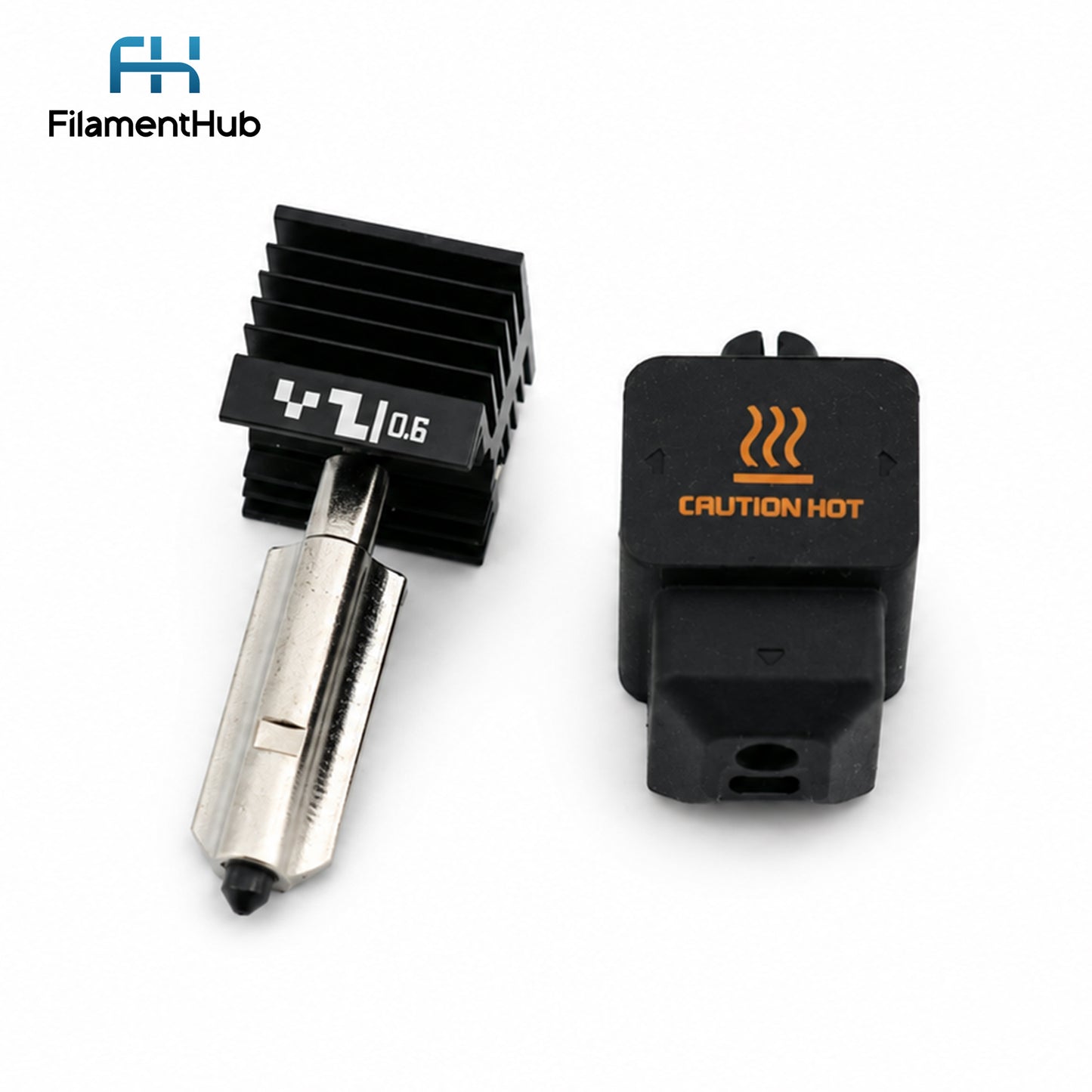 FilamentHub Bambu Hardened Steel Hotend Nozzle – H2 Series / P2S / X2D 1.75mm 3D Printer Filament Example Model Australia