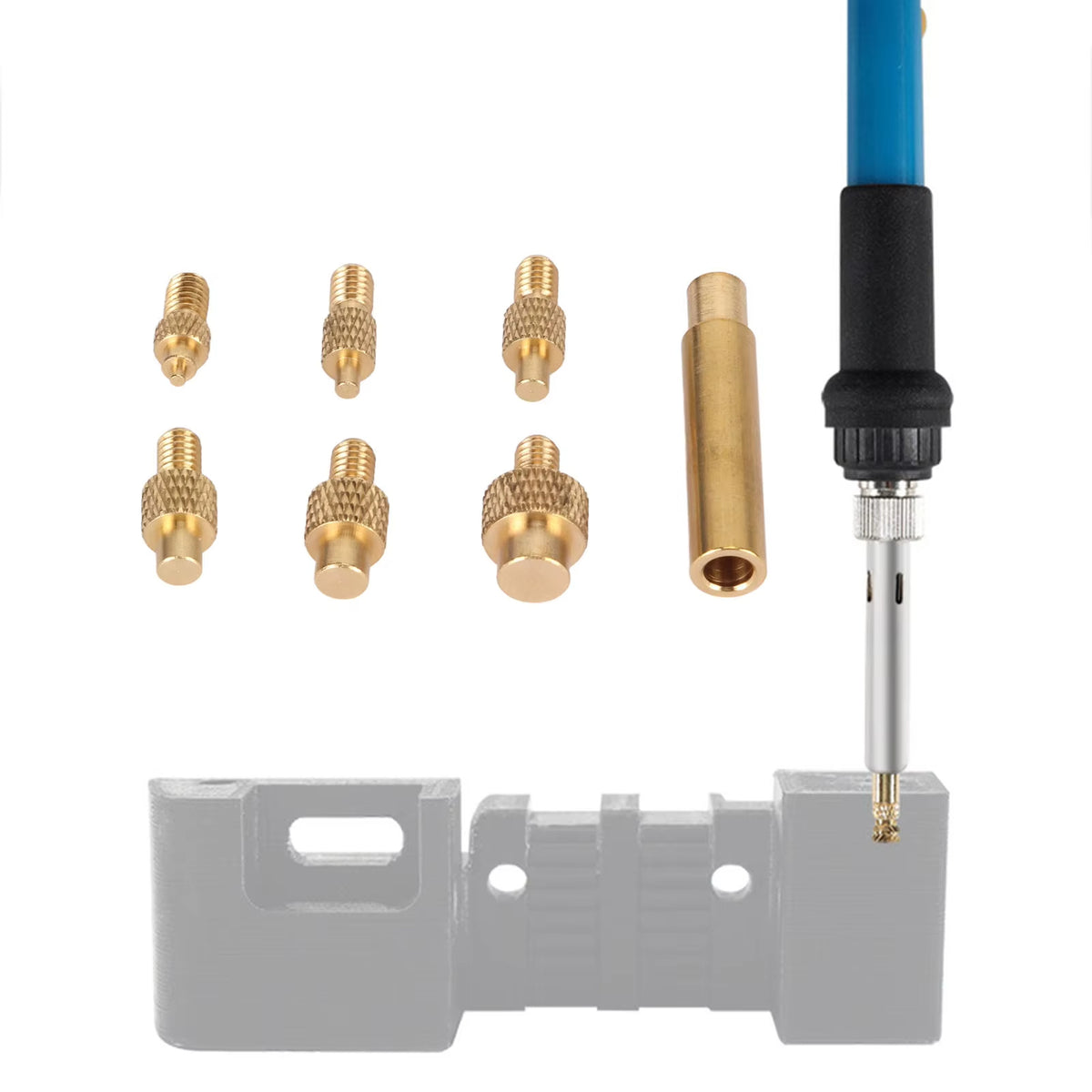M2-M8 Brass Heat-Set Insert Tips