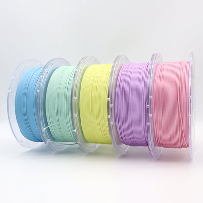 PLA Matte - Pastel Yellow Filament 1.75mm - FilamentHub