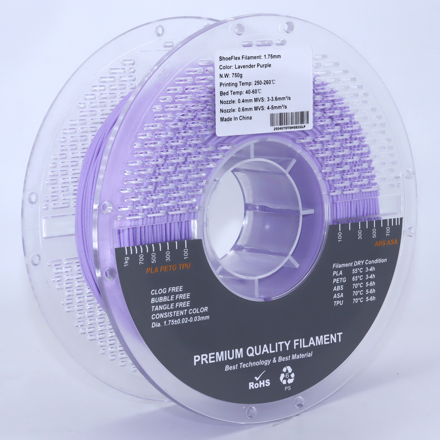 ShoeFlex 9075A - Lavender Purple