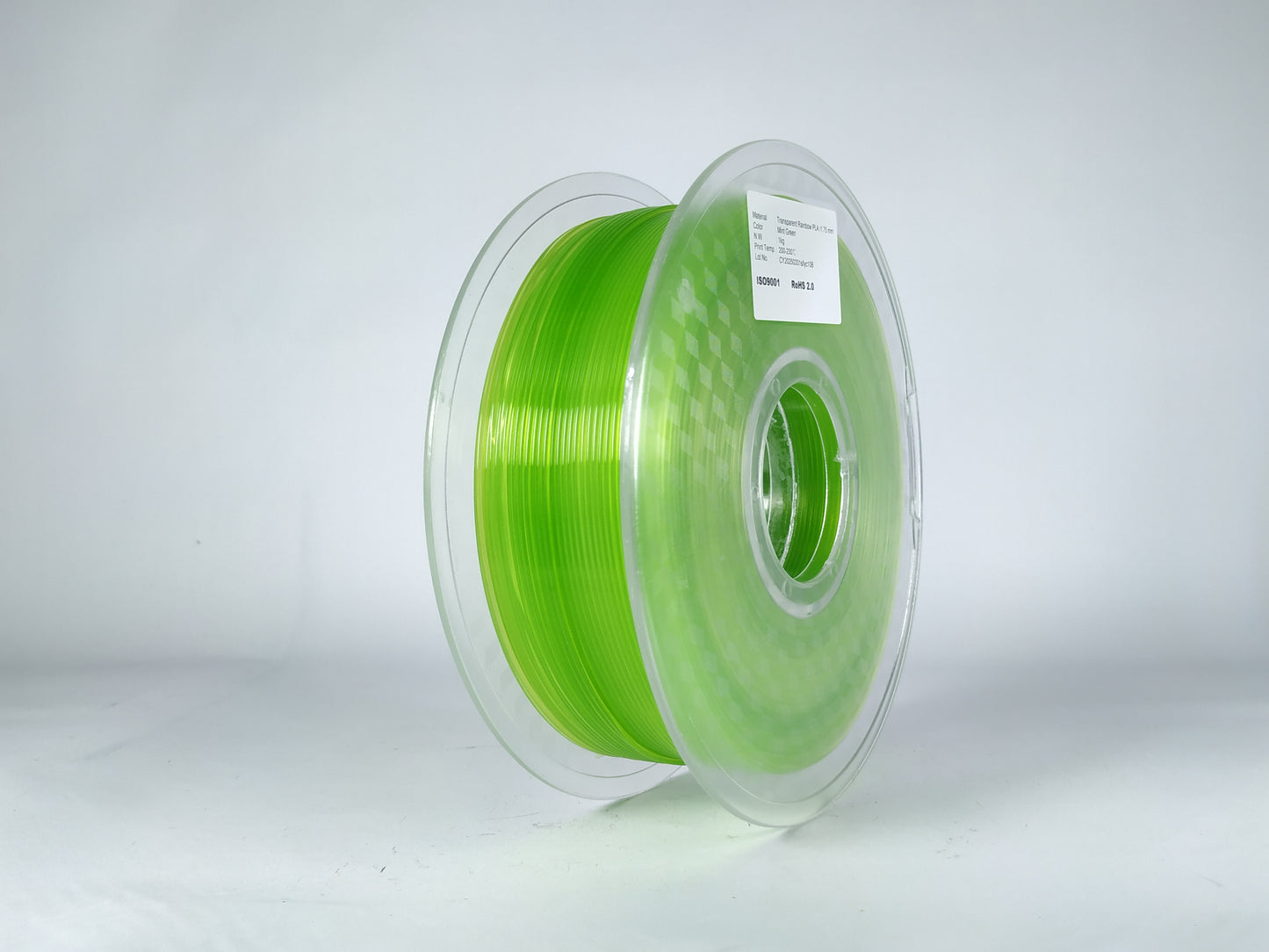 PLA Transparent - Lettuce Green