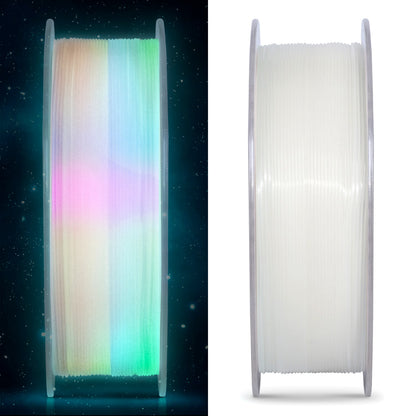 PLA Luminous - Rainbow Filament 1.75mm - FilamentHub