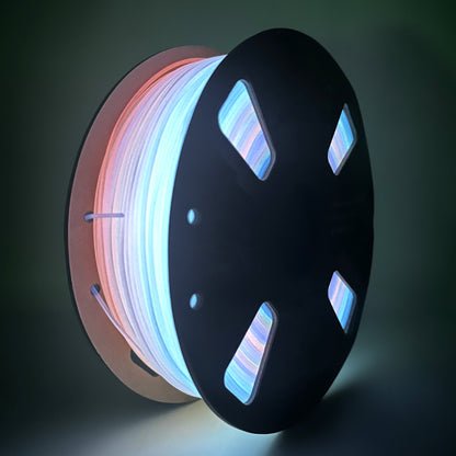 PLA Luminous - Rainbow Filament 1.75mm - FilamentHub