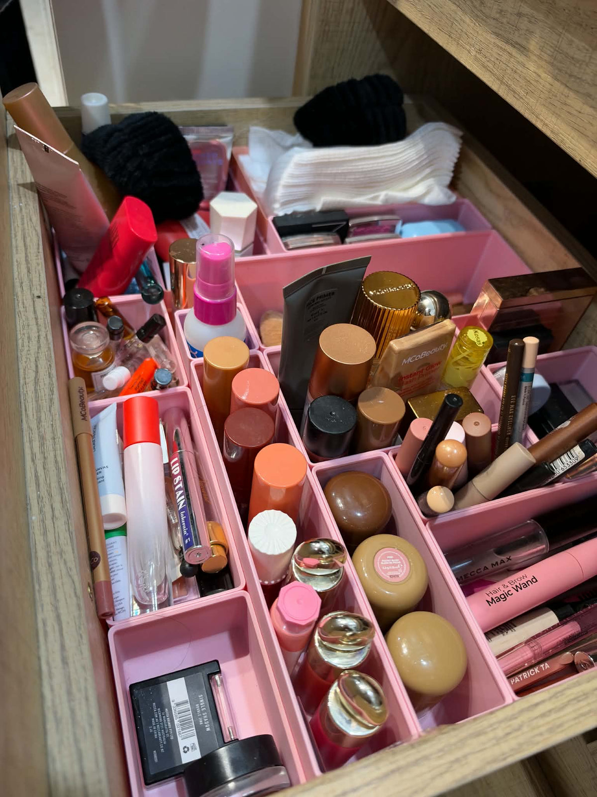 Makeup Holder, 3D printed in PLA Matte Pastel Pink