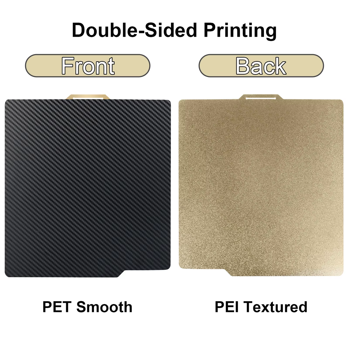 Bambu Plate - 1 PEI, 1 PET