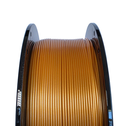 FilamentHub PETG Gold 1.75mm 3D Printer Filament Spool Closeup Australia