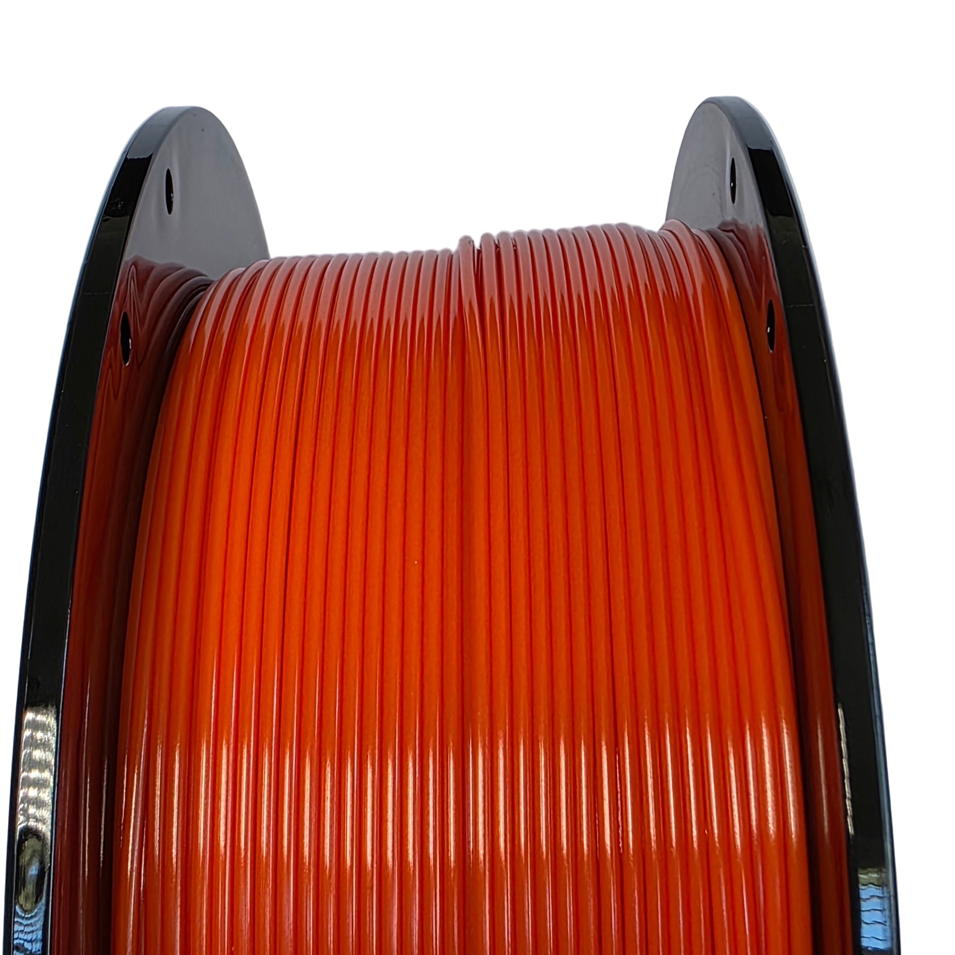 FilamentHub PETG Orange 1.75mm 3D Printer Filament Closeup Australia