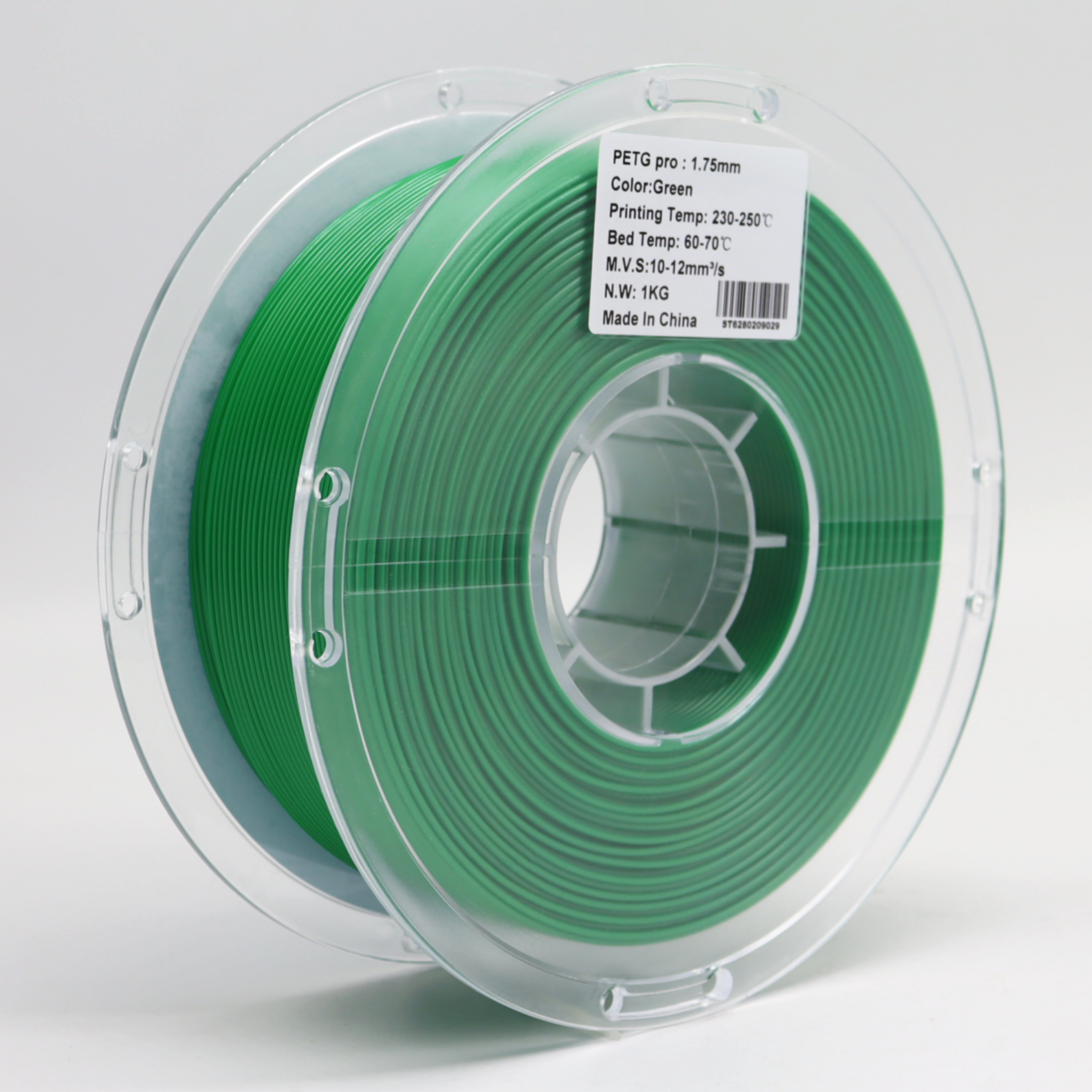 PETG Green 1.75mm 3D Printer Filament Spool Label – FilamentHub