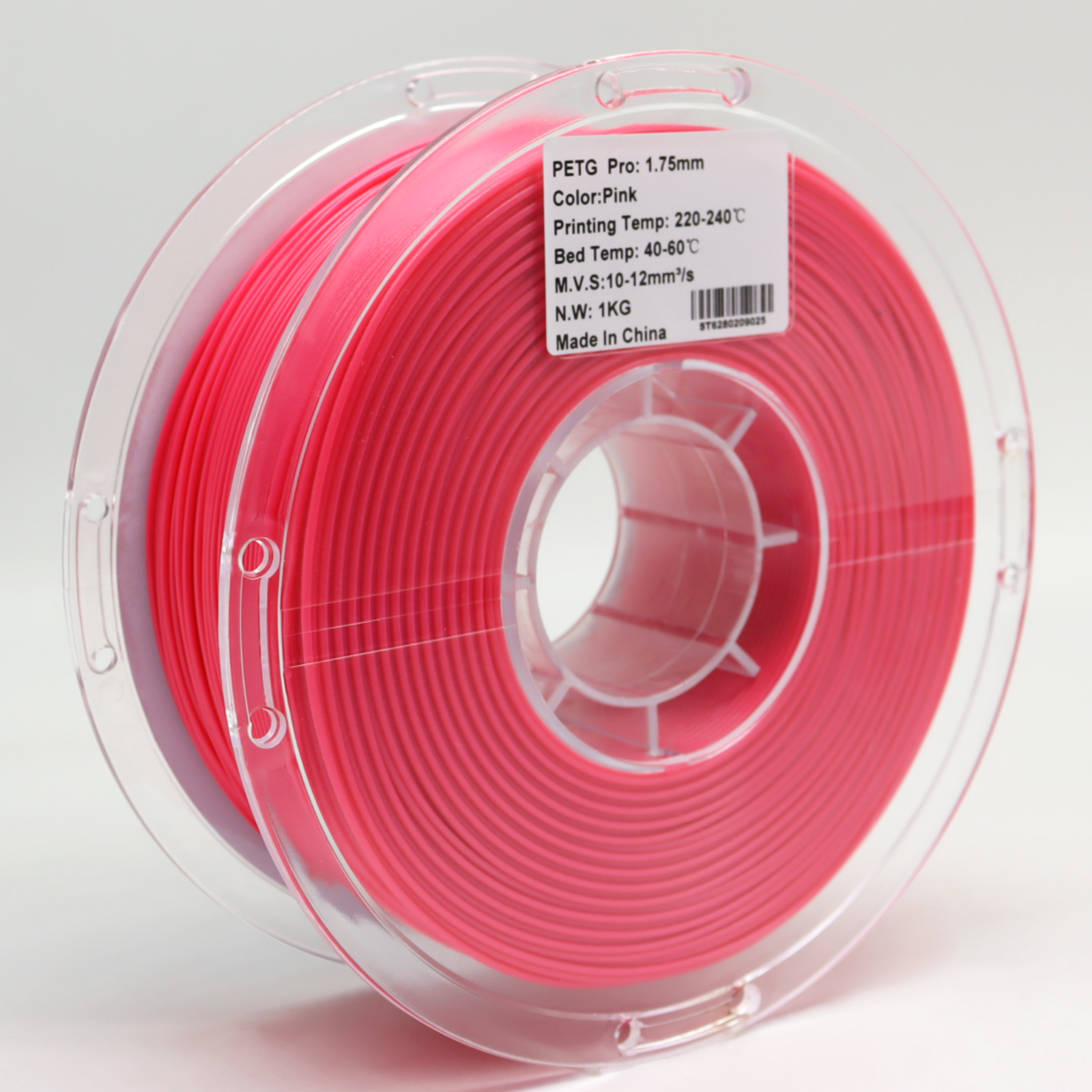 PETG Pink 1.75mm 3D Printer Filament Spool Label – FilamentHub