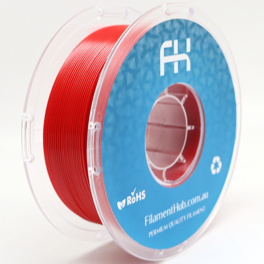 PETG Red 1.75mm 3D Printer Filament Spool – FilamentHub