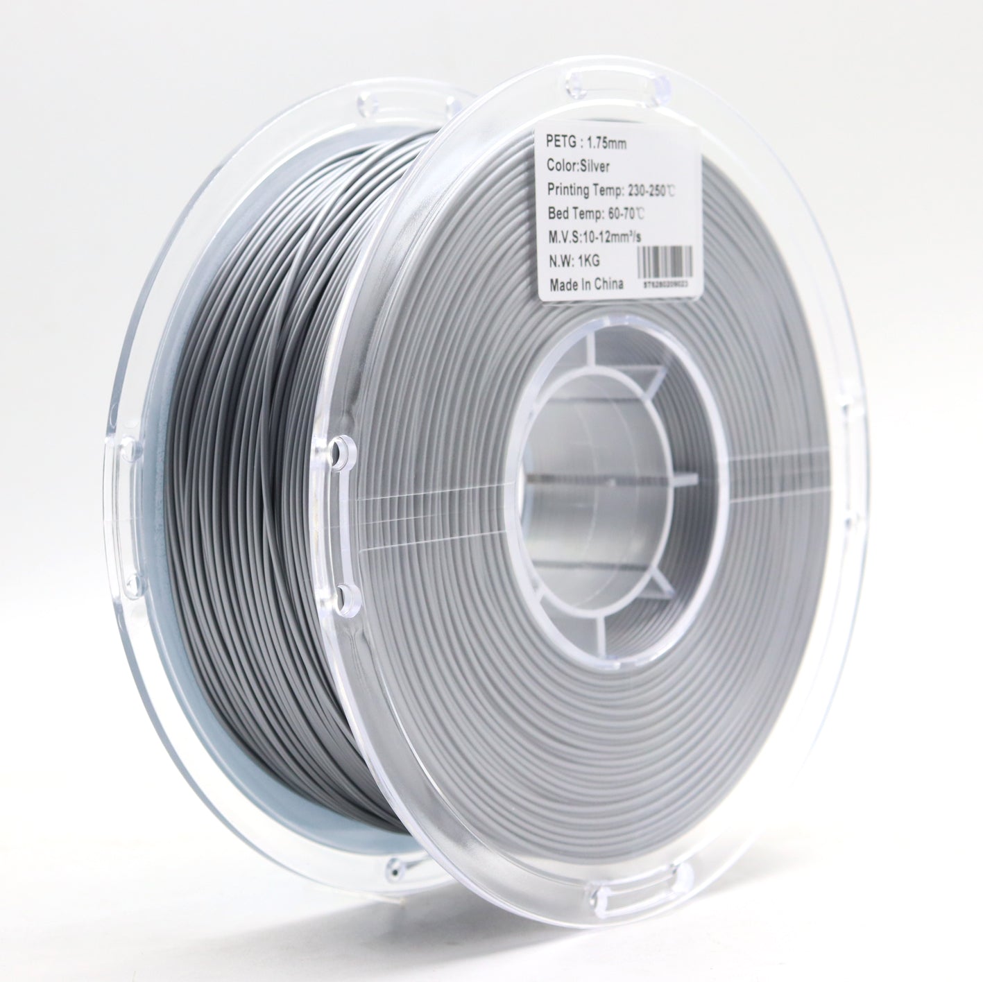 FilamentHub PETG Transparent 1.75mm 3D Printer Filament Spool Label Australia