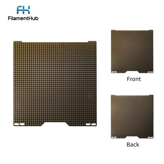 Houndstooth & Honeycomb PHC Build Plate for Bambu Lab