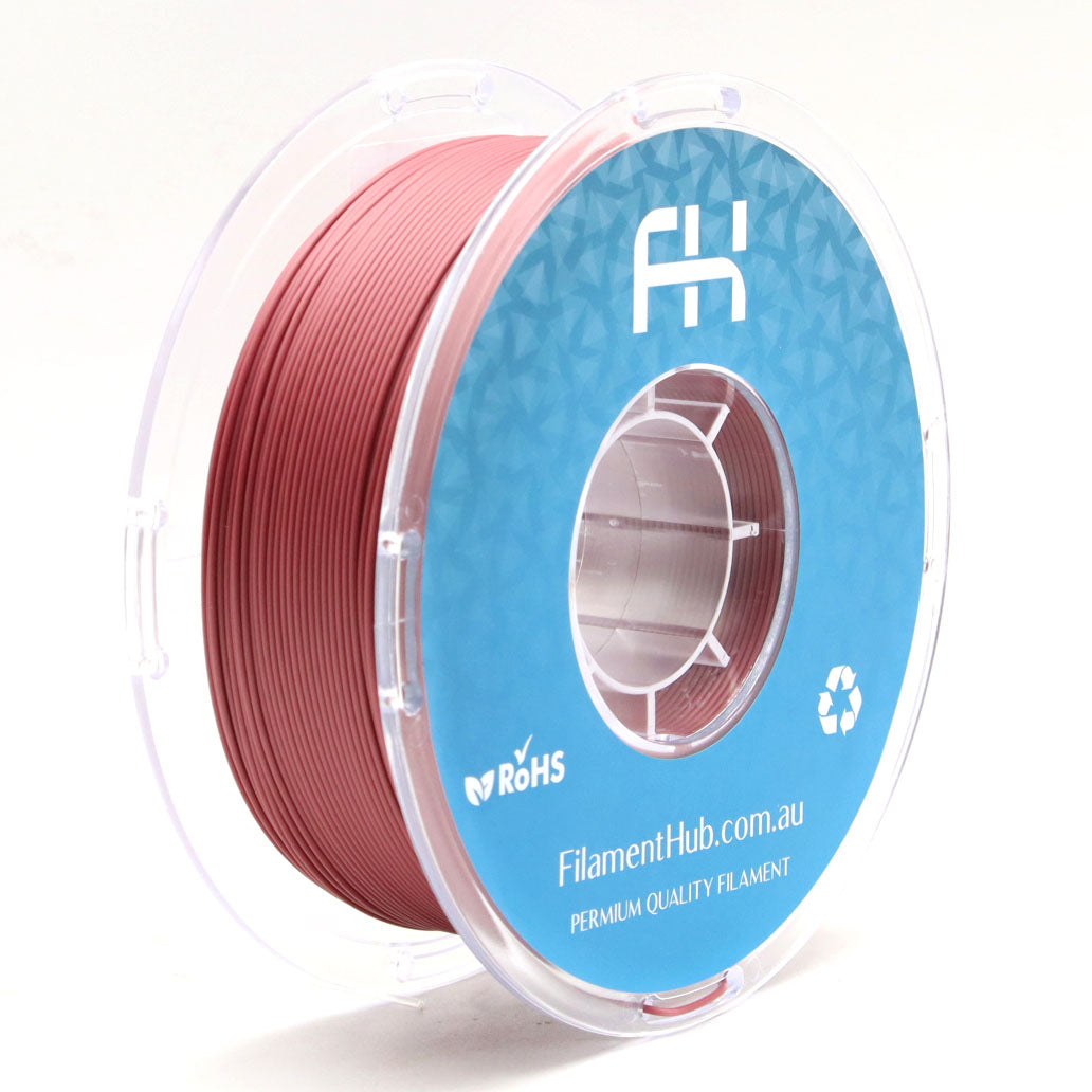 FilamentHub PLA Pro Boreaux Red 1.75mm 3D Printer Filament Spool Australia