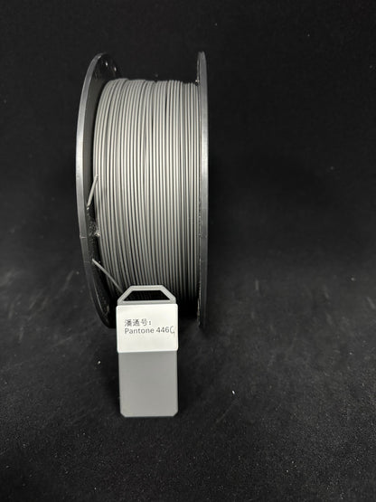 PLA Matte Ash Grey Filament 1.75mm 1.75mm 3D printer filament Pantone Colour