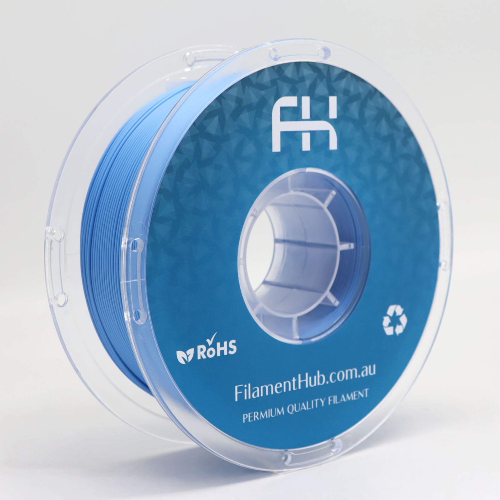 PLA Matte Blue 1.75mm 3D Printer Filament Spool – FilamentHub