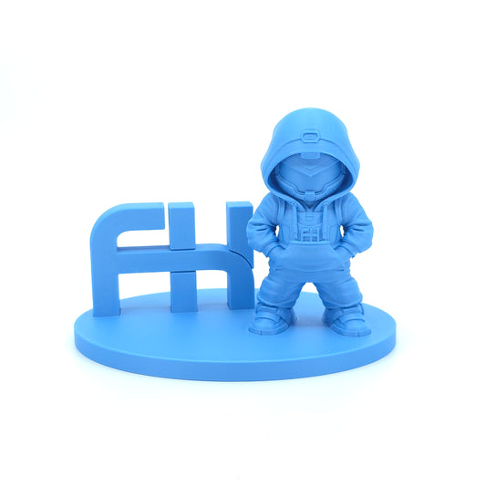 FilamentHub PLA Matte Blue 1.75mm 3D Printer Filament printed sample model