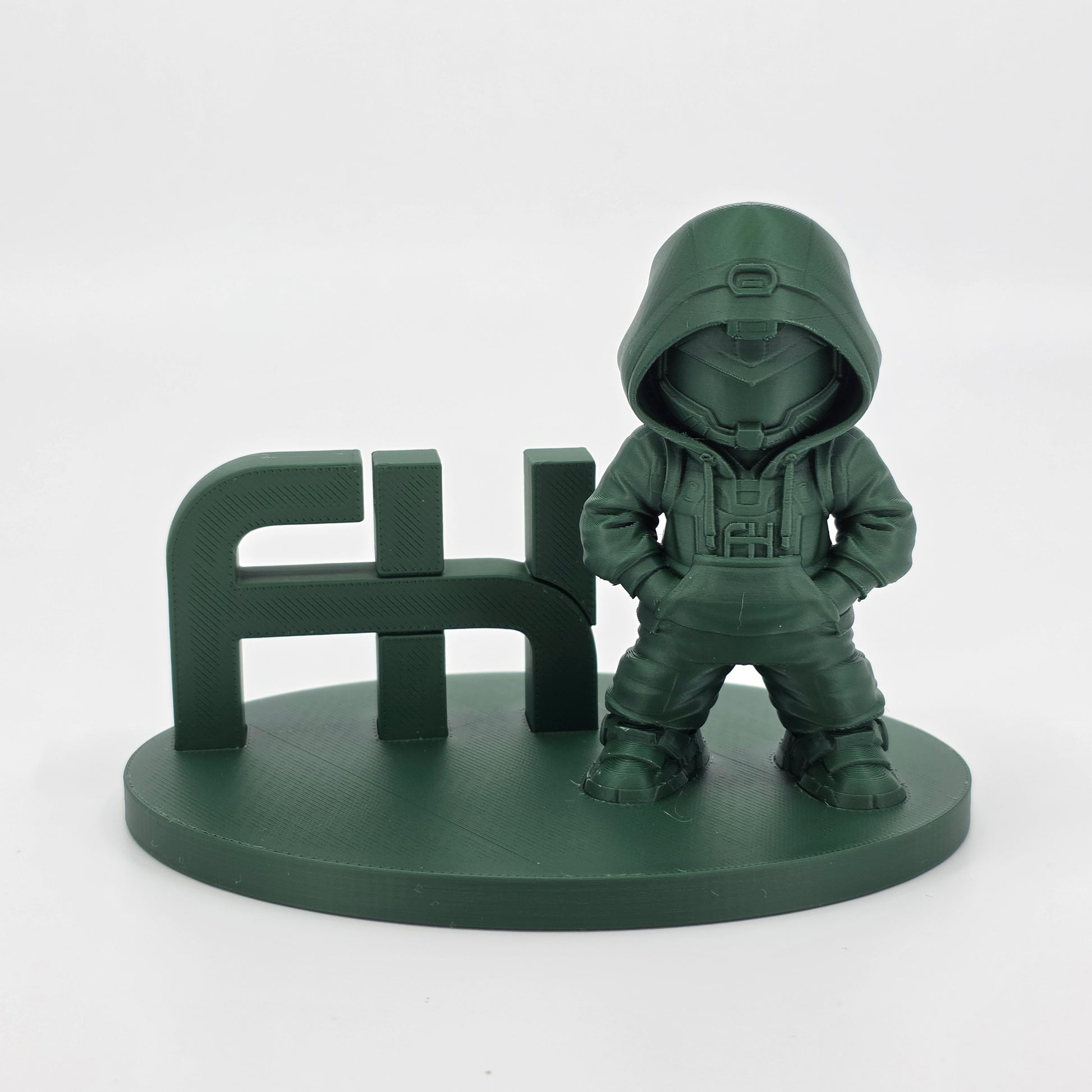 FilamentHub PLA Matte Dark Forest Green 1.75mm 3D Printer Filament printed sample model
