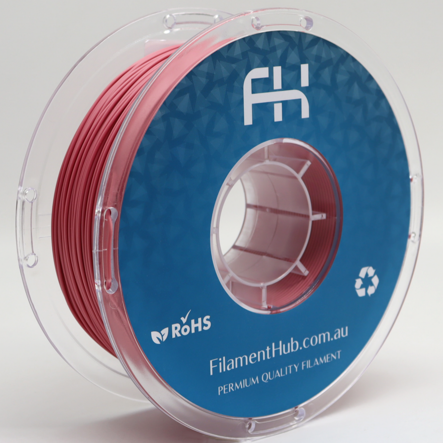 FilamentHub PLA Matte Dusty Rose 1.75mm 3D Printer Filament Spool Australia
