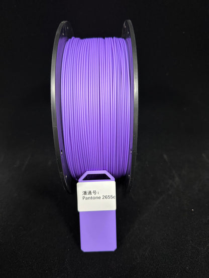 FilamentHub PLA Matte Lavender 1.75mm 3D Printer Filament Spool Label Sydney Pantone 2655c