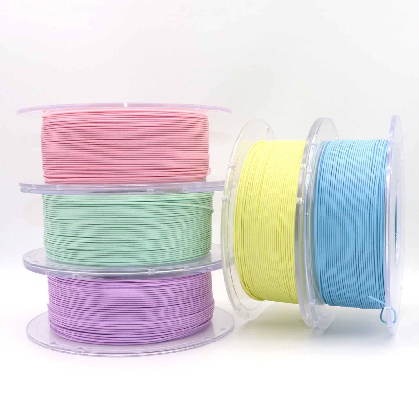 PLA Matte - Pastel Yellow Filament 1.75mm - FilamentHub