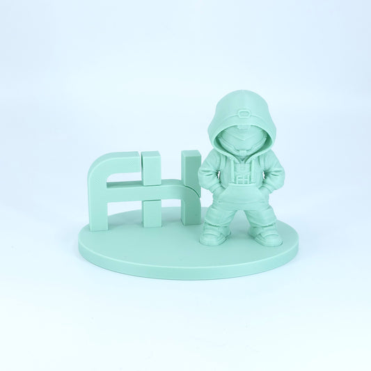 FilamentHub PLA Matte Pastel Green 1.75mm 3D Printer Filament printed sample model