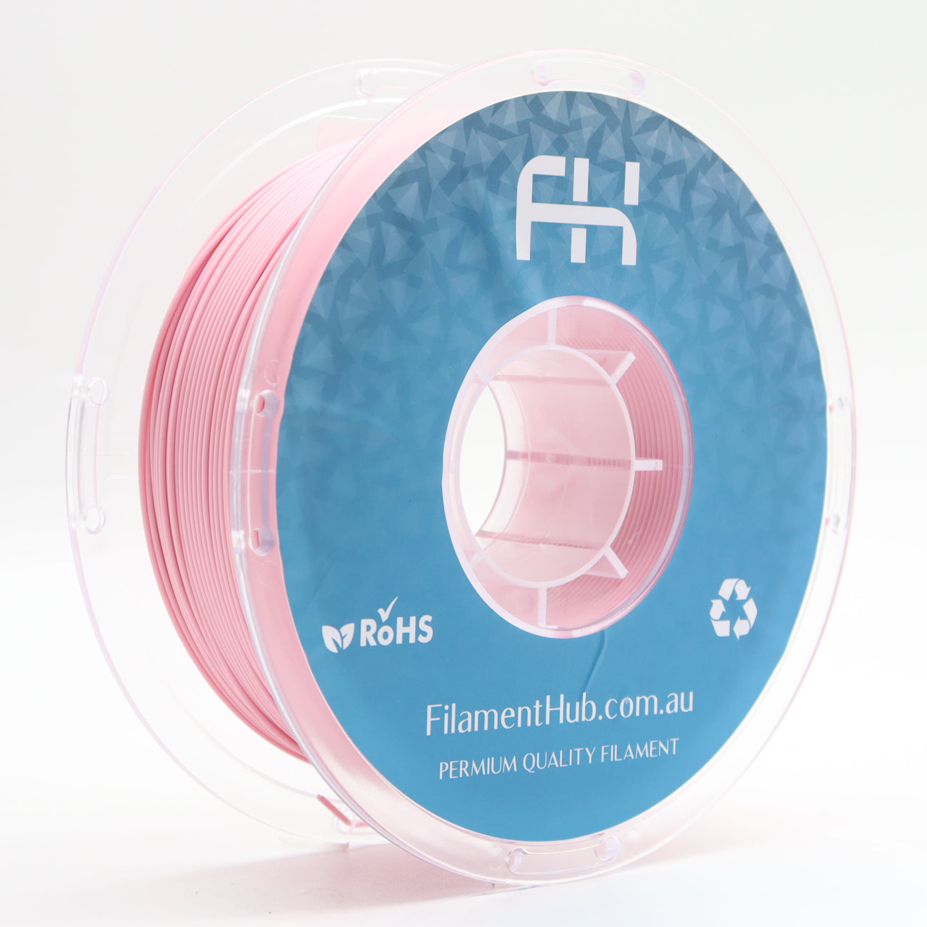FilamentHub PLA Matte Pastel Pink 1.75mm 3D Printer Filament Spool Sydney