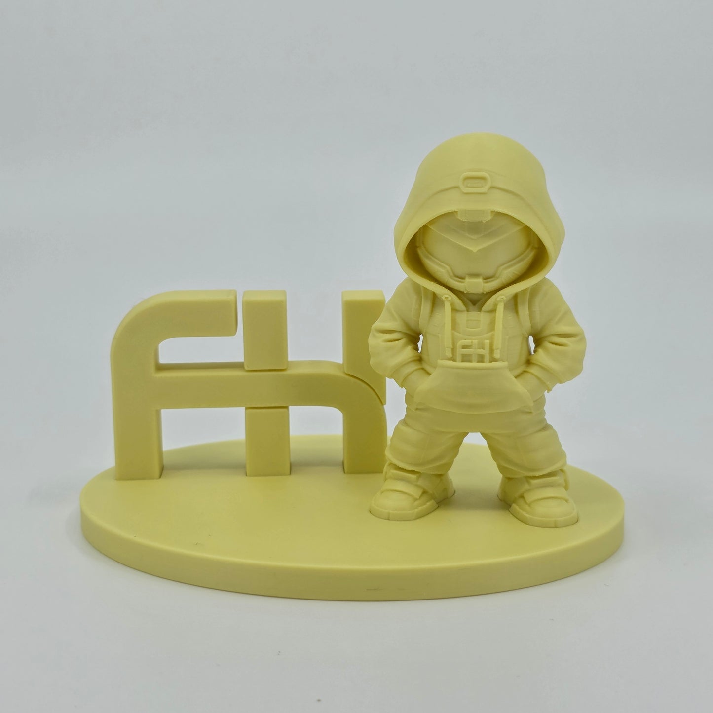 FilamentHub PLA Matte Pastel Yellow 1.75mm 3D Printer Filament printed sample model