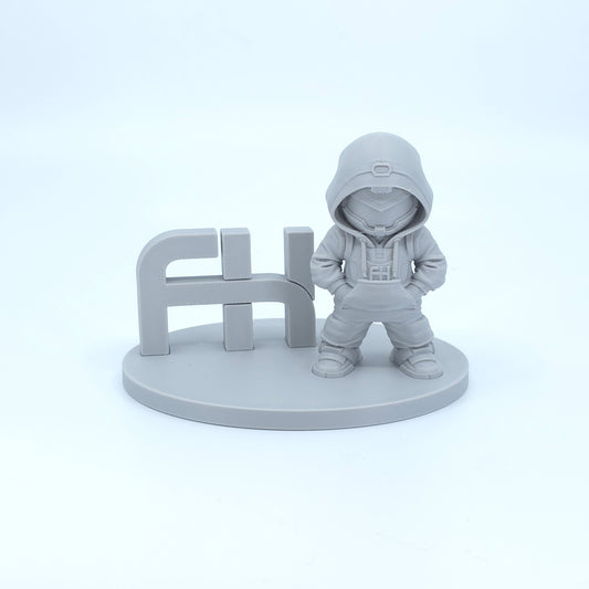 FilamentHub PLA Matte Slate Grey 1.75mm 3D Printer Filament printed sample model